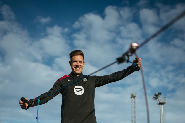 Vídeo: Barcelona mostra Ter Stegen a trabalhar no relvado