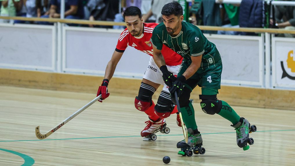 Benfica vence em Valongo e lidera o Campeonato Nacional em igualdade com o HC Braga (foto SL Benfica)