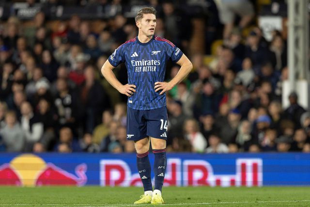 Viktor Gyokeres só marcou três golos em 11 jogos pelo Arsenal e todos em casa