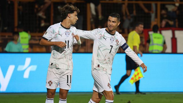 João Félix e Cristiano Ronaldo ao serviço da Seleção Nacional - Foto: IMAGO