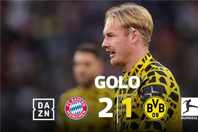 Brandt ainda deu esperança ao Dortmund, mas foi em vão