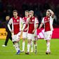 Jogadores do Ajax frustrados com o resultado