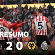 Sunderland afunda lobos de Vítor Pereira (resumo)