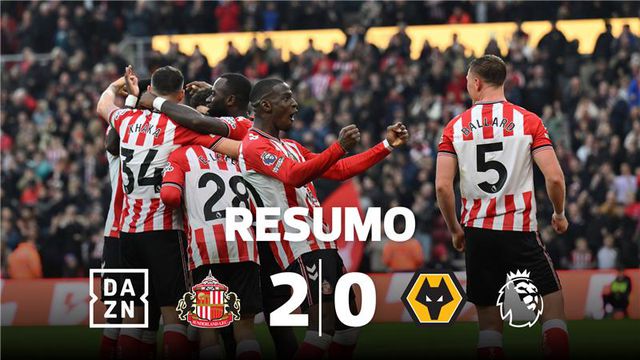 Sunderland afunda lobos de Vítor Pereira (resumo)
