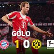 Harry Kane 'pica o ponto' e o Bayern adianta-se no 'Der Klassiker'