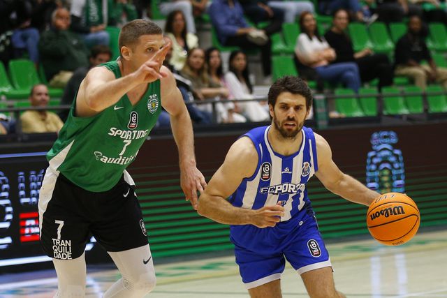 Marko Loncovic ao serviço do Sporting, num clássico com o FC Porto, disputado em maio de 2023 - Foto: A BOLA