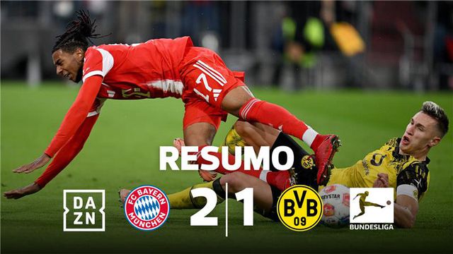 Bayern derrota Dortmund e é cada vez mais líder isolado da Bundesliga