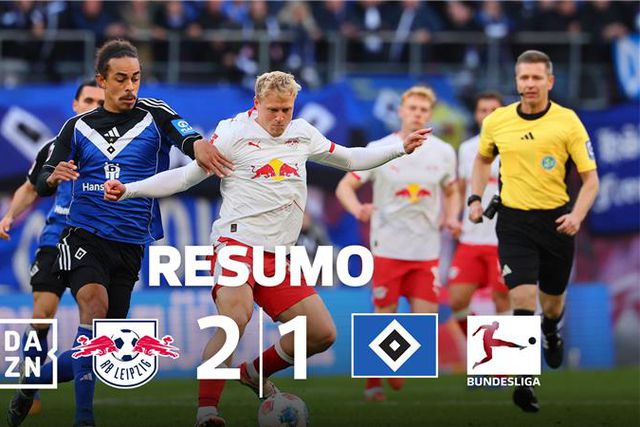 Leipzig regressa às vitórias com Harder e sobe ao segundo lugar