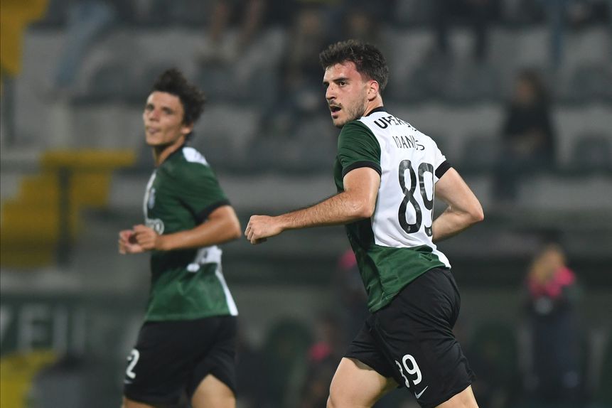 Ioannidis a celebrar o golo pelo Sporting - Foto: Rogério Ferreira/Kapta+