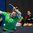 Jieni Shao derrotada por Annett Kaufmann este sábado: Portugal perdeu com a Alemanha nas meias-finais do Europeu feminino de ténis de mesa - Foto: IMAGO