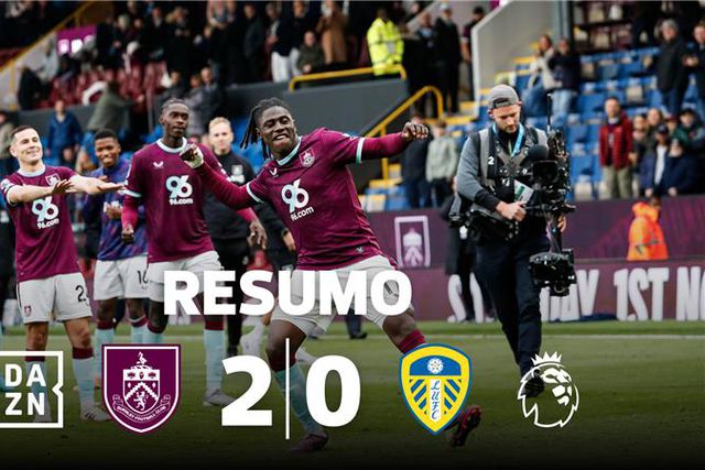 Burnley vence com assistência de Florentino (oficialmente, conta!)