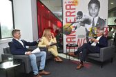 Luís Filipe Vieira esteve mais de hora e meia à conversa com os jornalistas de A BOLA - Foto: Miguel Nunes
