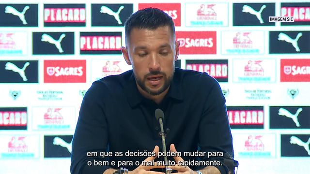 «Estamos num momento em que a época pode mudar rapidamente»