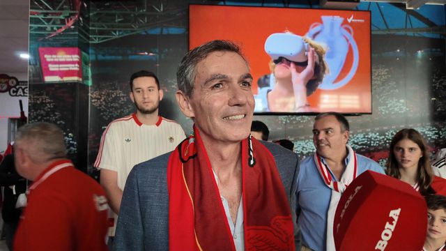 Noronha Lopes na Bairrada: «Os benfiquistas não querem estar a falar do passado»