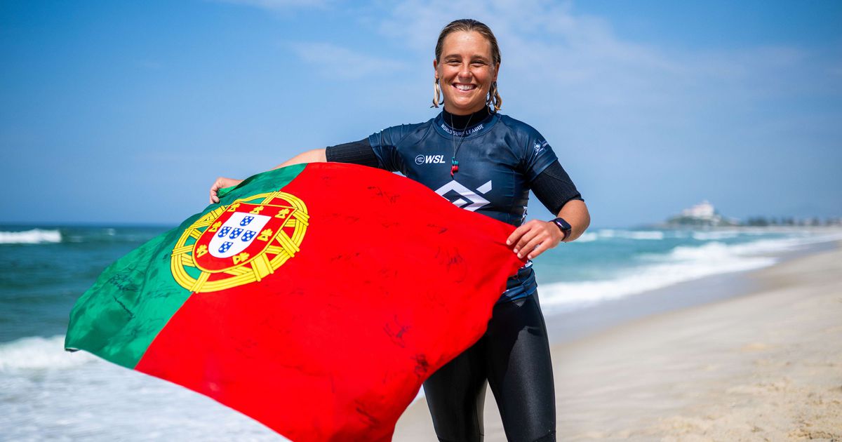 Agora é que são elas: circuito mundial de surf arranca com duas portuguesas