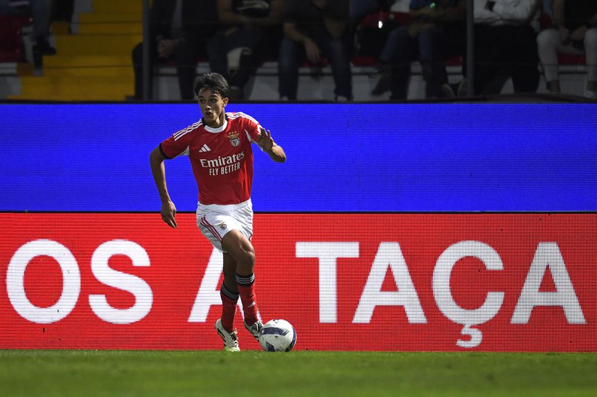 João Rego, médio-ofensivo do Benfica - Foto Miguel Lemos/Kapta+