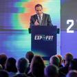 O presidente da Liga Portugal, Reinaldo Teixeira,  na Cerimónia de Abertura da primeira edição da EXPOFUT — Foto: LIGA PORTUGAL
