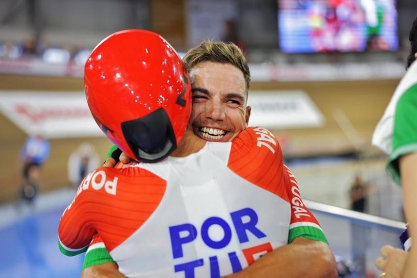 Ivo Oliveira e Iúri Leitão - Foto: Federação Portuguesa de Ciclismo
