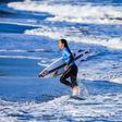 Teresa Bonvalot, surfista portuguesa, será protagonista no reatamento - Foto: ANS/WSL