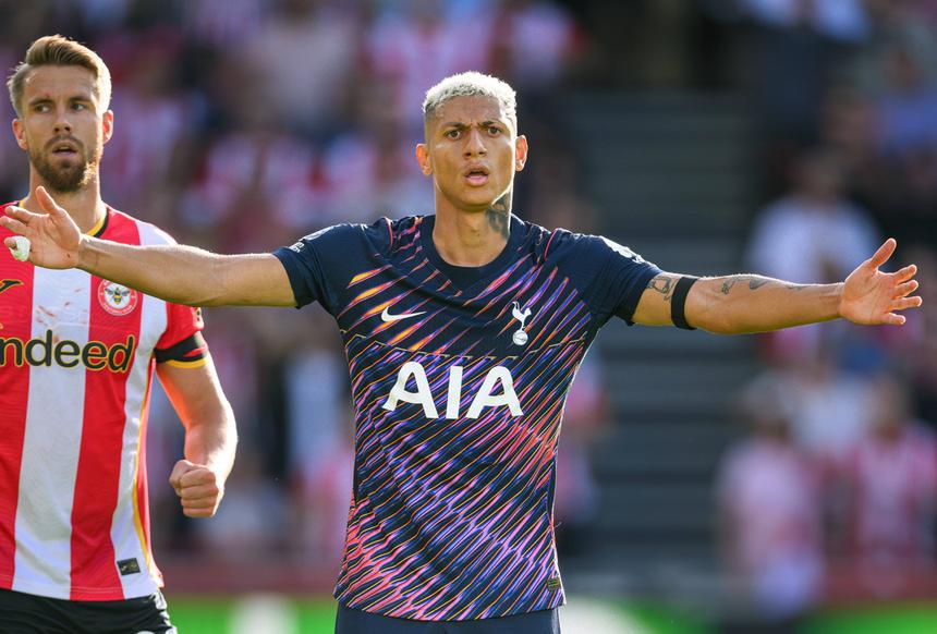 Richarlison, avançado brasileiro do Tottenham - Foto: Mark Pain/IMAGO