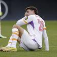 Guus Til caiu sobre a cabeça e teve de ser substituído - Foto: IMAGO