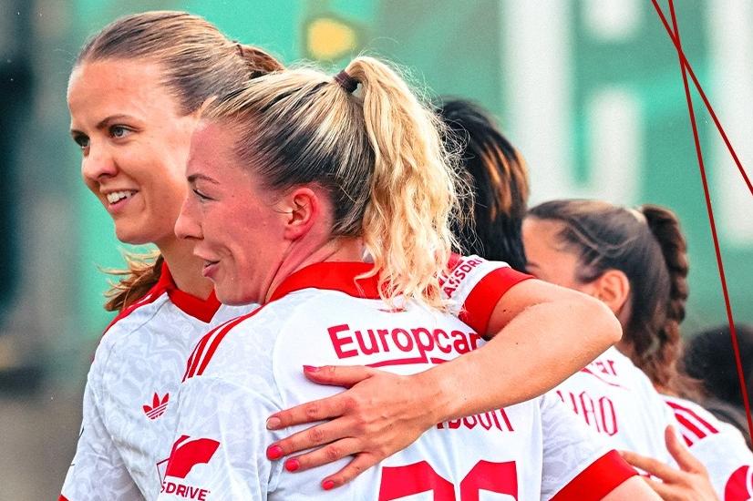 Equipa feminina do Benfica venceu Marítimo na Madeira - Foto: SL Benfica/Instagram