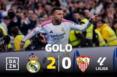 Este golaço de Mbappé é uma maravilha de qualidade técnica