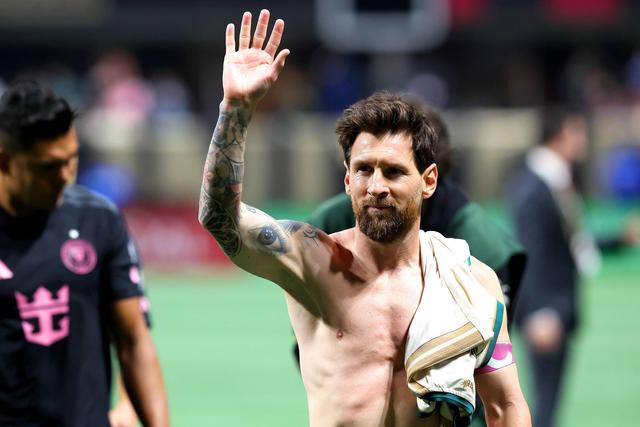 Messi: mais dois golos e uma assistência - foto: IMAGO