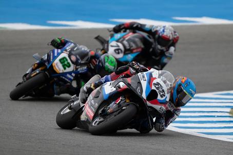 Miguel Oliveira em ação na ronda final do Mundial de Superbike em Jerez de la Frontera