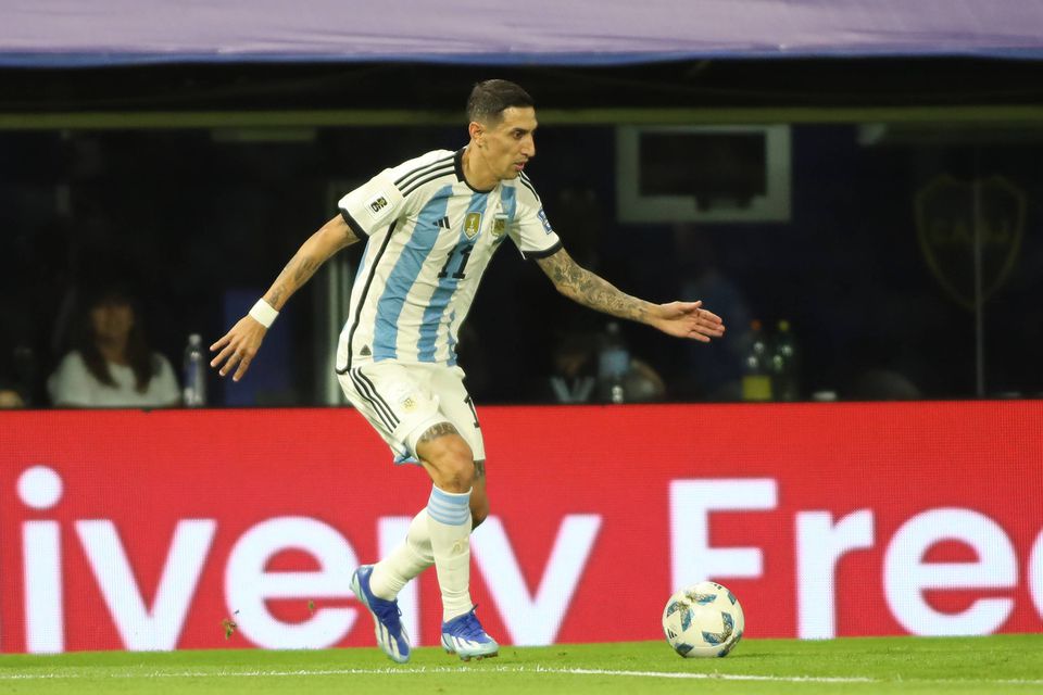 Di María volta ao onze para recuperar a Argentina