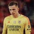 Benfica: Trubin cheio de frio