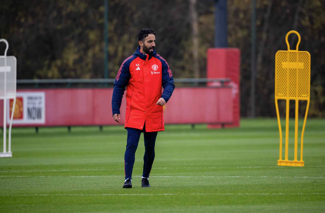 Primeiro treino de Amorim no Man. United teve várias mudanças (vídeo)