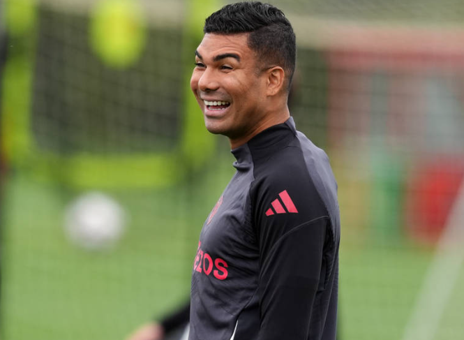 Casemiro também rendido ao treino de Ruben Amorim