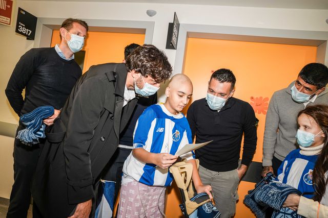 Poema de Francisca Fonseca emocionou Farioli - Foto: FC Porto