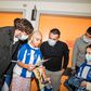 Poema de Francisca Fonseca emocionou Farioli - Foto: FC Porto