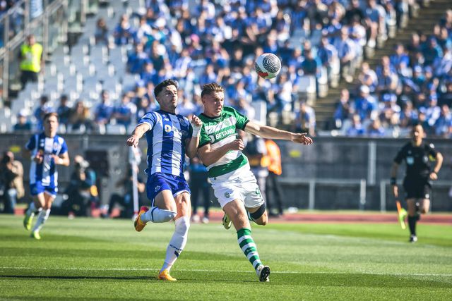 Zé Pedro travou duelos intensos com Gyokeres - Foto: MIGUEL NUNES