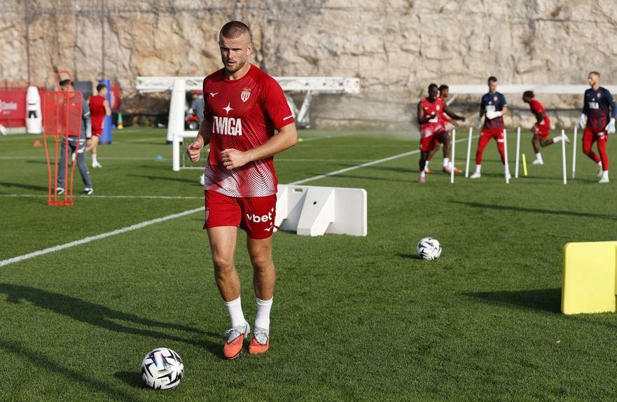 Eric Dier chegou ao Mónaco no início da época como jogador livre, após ter representado o Bayern Munique - Foto: IMAGO