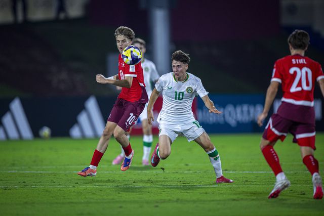 Duelo entre Suíça e República da Irlanda no Mundial sub-17