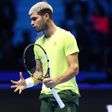 Carlos Alcaraz, tenista espanhol e número 1 do mundo, após derrota com Sinner nas ATP Finals