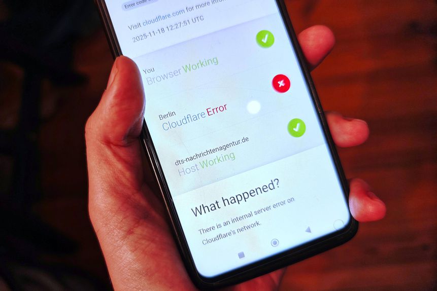 Reportadas falhas no acesso a vários sites