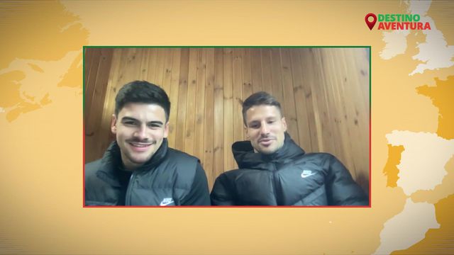 «No meu segundo treino, soaram os alarmes e comecei a olhar para o céu, assustado»