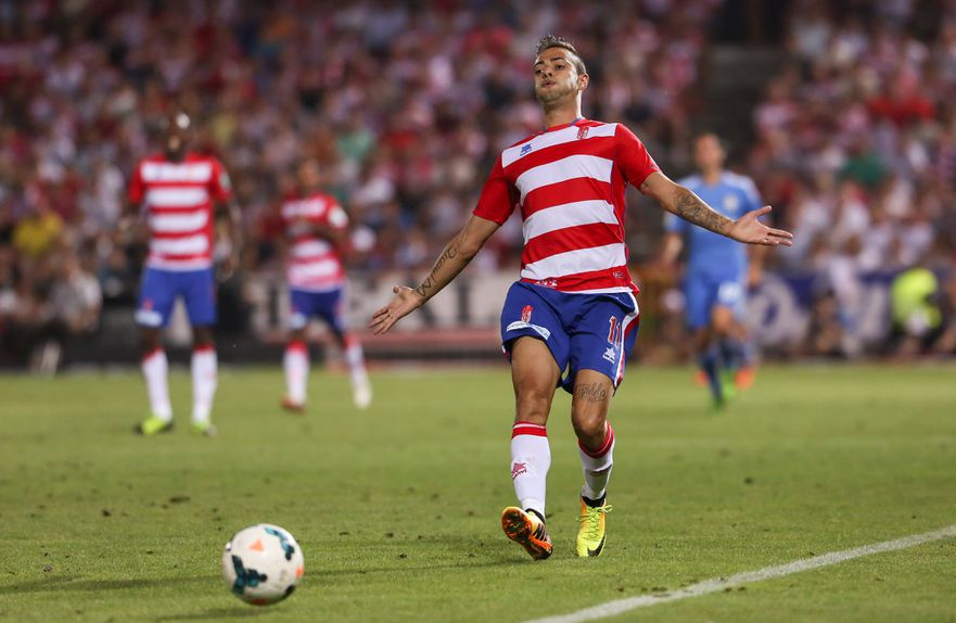 Dani Benítez nos tempos do Granada, em 2013