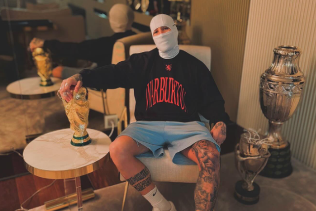 Otamendi e Di María assinalam um ano desde a conquista do Mundial