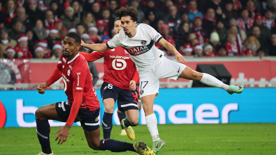 Vitinha e o empate em Lille: «Preferíamos ter uma vantagem de sete pontos»