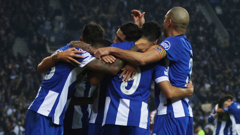 Liga dos Campeões: dias e horas dos jogos do FC Porto