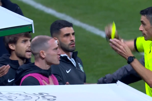 VÍDEO: Nuno Santos viu amarelo (desnecessário)