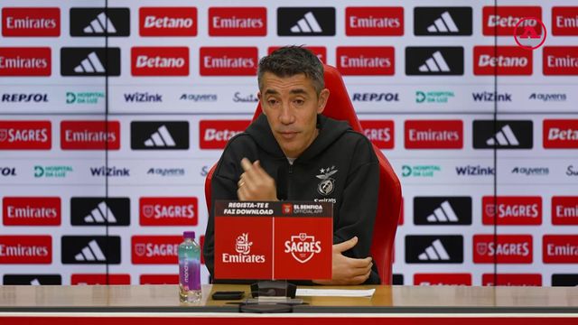 A análise de Bruno Lage ao Nacional