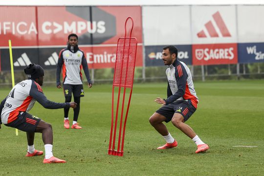 Benfica focado e com jovem guarda-redes na convocatória (fotogaleria)