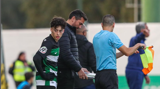 Sporting: Paulo Iago feliz da vida com a estreia