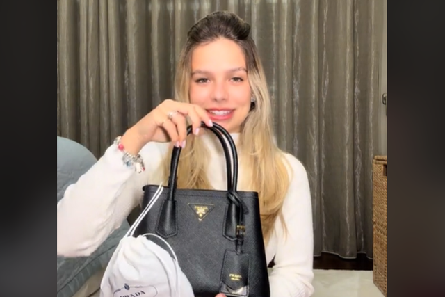 «Arrasou na escolha»: noiva de Galeno radiante com mala nova... e valiosa (vídeo)